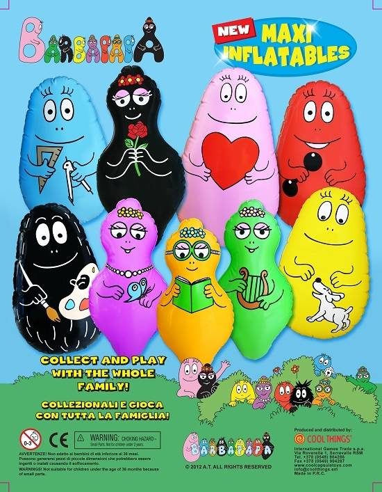 BARBAPAPA’ GIANT INFLATABLES NEW VERSION
