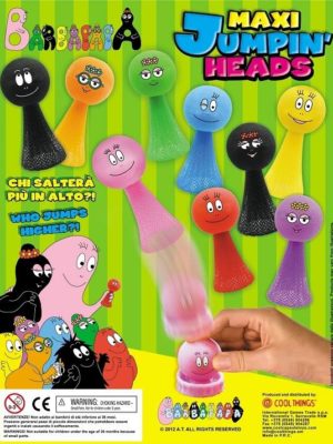 BARBAPAPA' JUMPING HEAD 100 MM