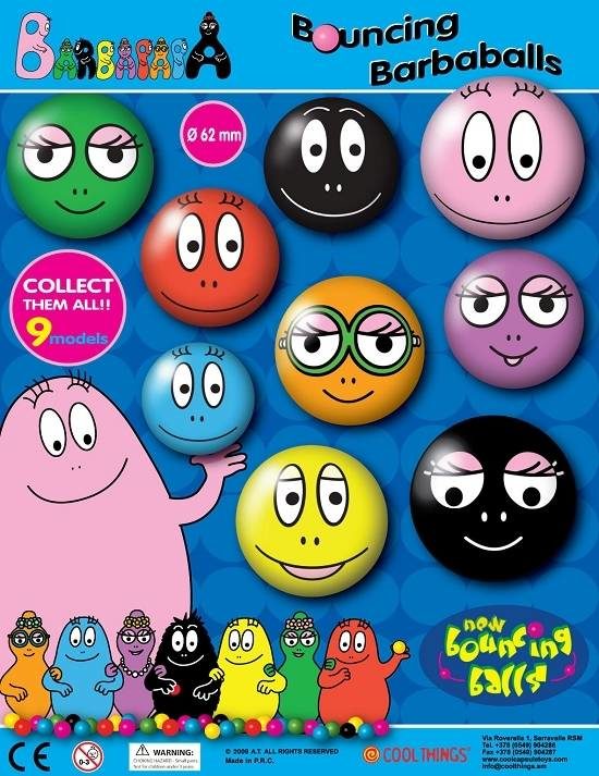 BARBAPAPA’ PU BALLS 62 MM
