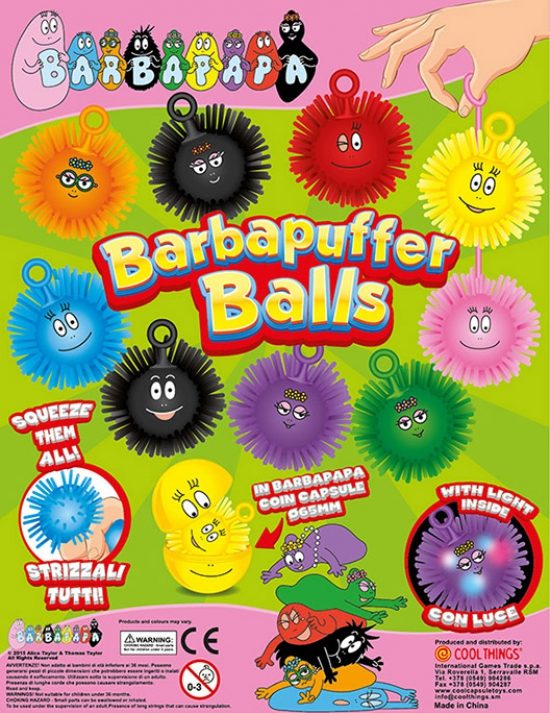 BARBAPAPA PUFFER BALL