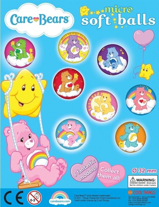 CARE BEARS MICRO PU BALLS 32