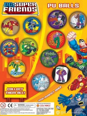 DC SUPERFRIENDS PU BALLS