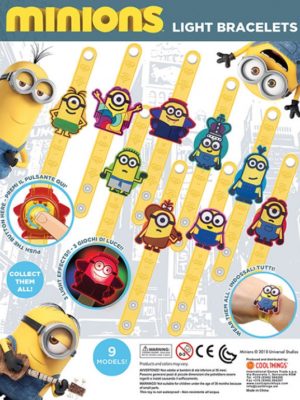 DESPICABLE ME FLASHING BRACELETS