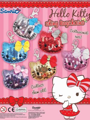 HELLO KITTY SHINY KEYCHAIN