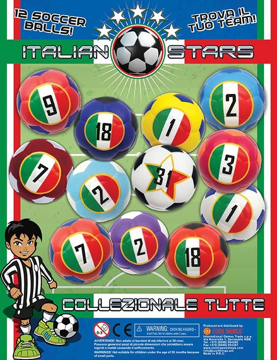ITALIAN STARS PU BALLS Ø 62
