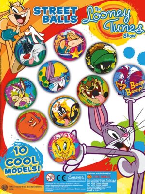LOONEY TUNES SHOW PU BALLS 100 MM