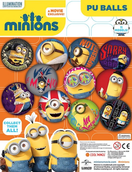 MINION PU BALLS Ø 62