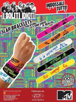 SLAP BRACELETS 'I SOLITI IDIOTI'