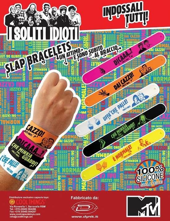 SLAP BRACELETS ‘I SOLITI IDIOTI’